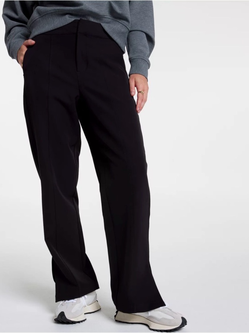 CALIA Women's Effortless Crepe Pintuck Pant